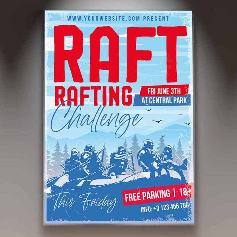 Download Raft Challenge Card Printable Template 1
