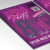 Download Womens Day Party Night Card Printable Template 2